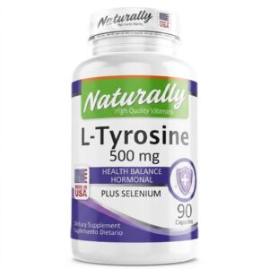 l tirosine 500 mg plus selenium x 90 caps