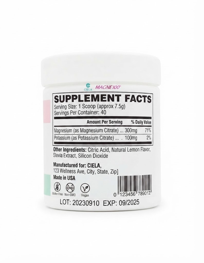 citrato + magnesio + potasio x 300 gr – ciela citrato + magnesio + potasio x 300 gr – ciela