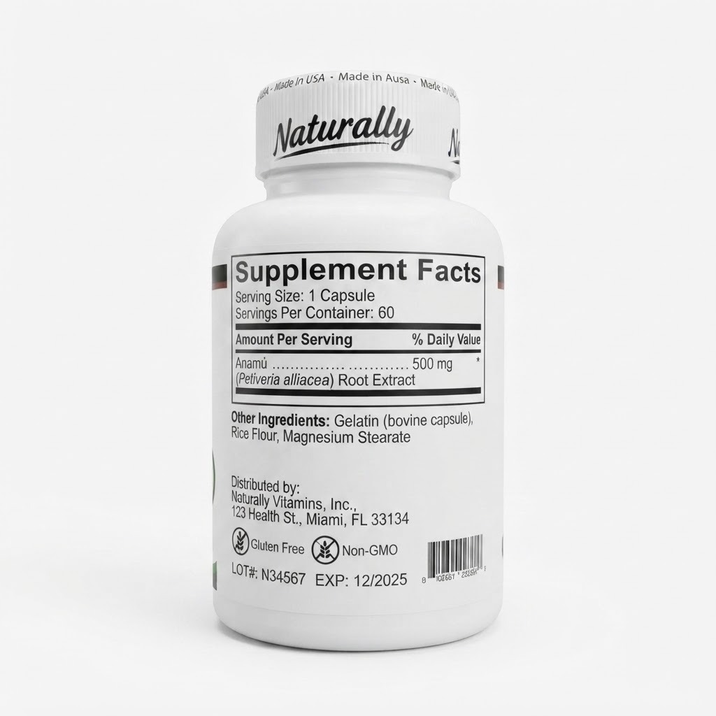 anamu 500 mg x 60 anamu 500 mg x 60