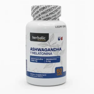 ASHWAGANDHA + MELATONINA X 60 CÁPSULAS – HERBALIC