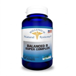 balanced b super complex x 100 softgels – natural system