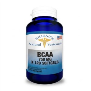 bcaa 750 mg x 120 softgels – natural system