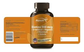 biotina 900mg + d pantenol x 60sg funat biotina 900mg + d pantenol x 60sg funat