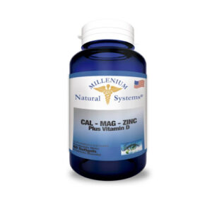 cal mag zin + vitamina c + vitamina d x 60 softgels – natural system
