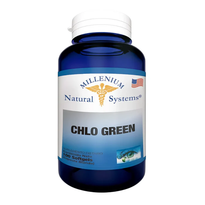 chlo green x 100 softgels – natural system chlo green x 100 softgels – natural system