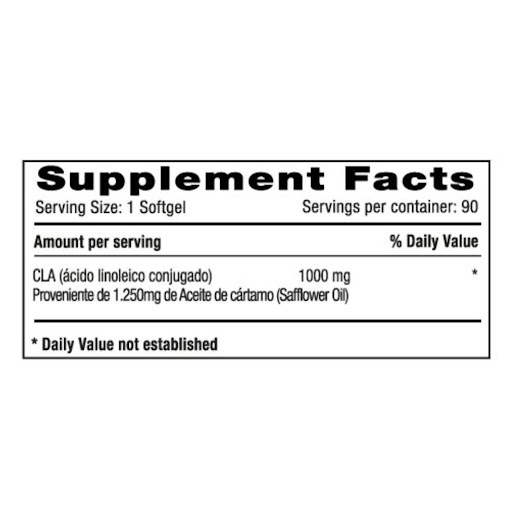 cla 1000 mg x 90 softgels – natural system cla 1000 mg x 90 softgels – natural system