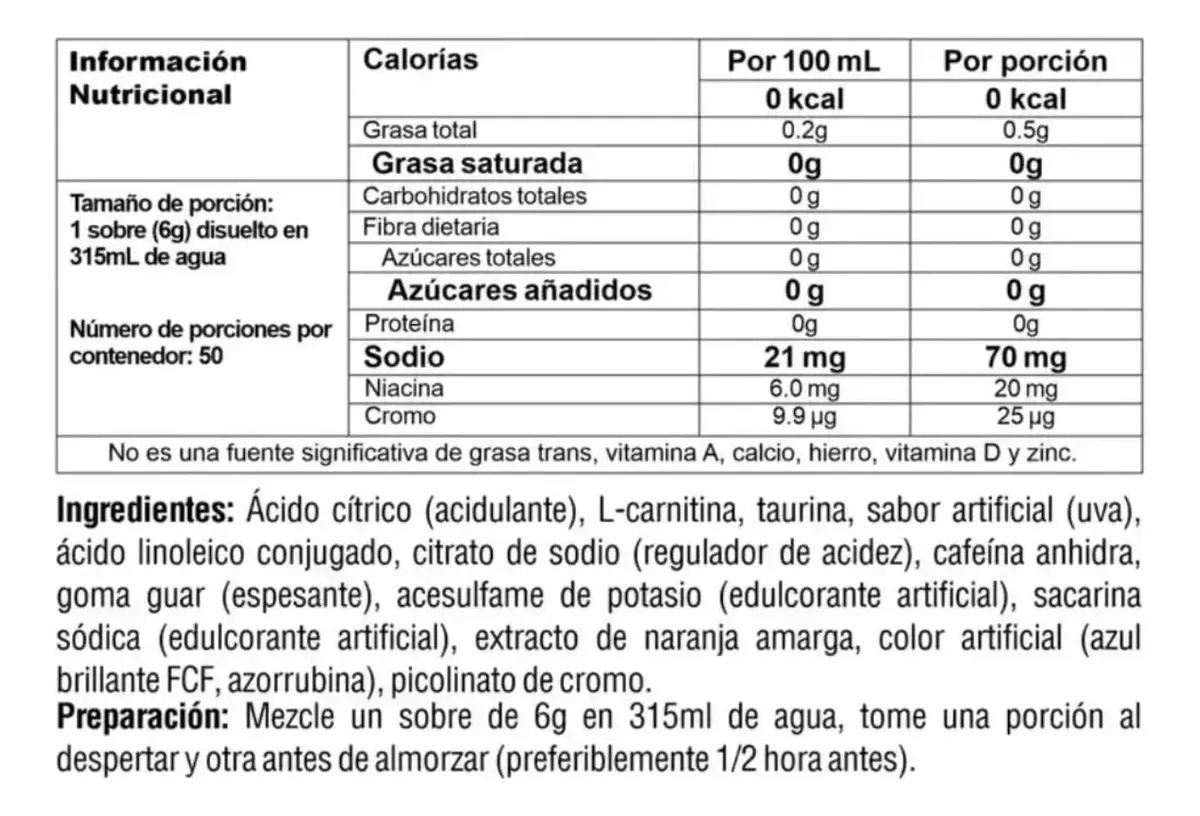 burner stack sachets x 300 gr burner stack sachets x 300 gr