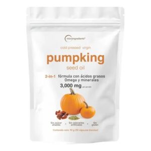 semilla de calabaza x 90 softgels – micro ingredients
