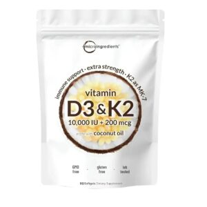 d3 + k2 bolsa x 90 softgels – microingredients
