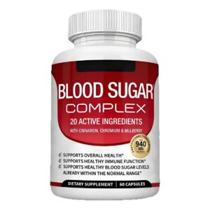 blood sugar complex x 100 softgels