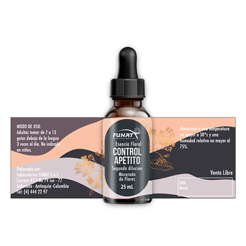 esencia floral control apetito 25ml esencia floral control apetito 25ml