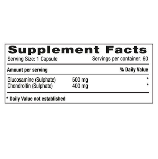 GLUCOSAMINE 500 MG X 60 CAPS – NATURAL SYSTEM - Image 2