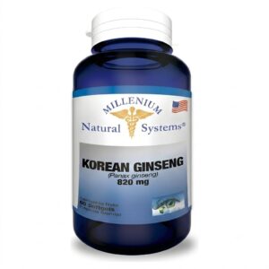 korean ginseng 820 mg x 60 softgels – natural system