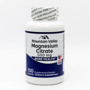 magnesium citrate x 60 cÁpsulas – mountain valley