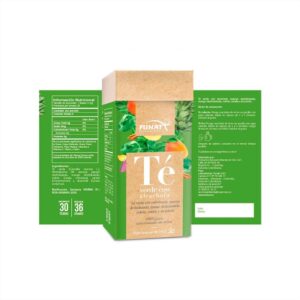 tÉ verde con alcachofa x 30 sobres