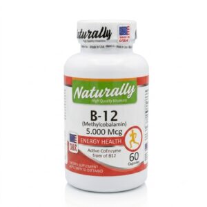 vitamina b12 (metilcobalamina) x 60 cÁpsulas – naturally