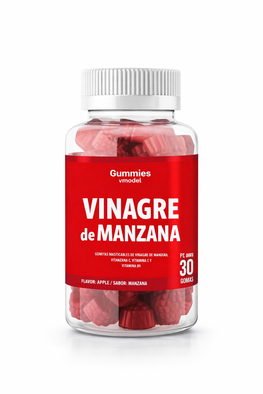 vinagre de manzana en gomas x 30 vinagre de manzana en gomas x 30