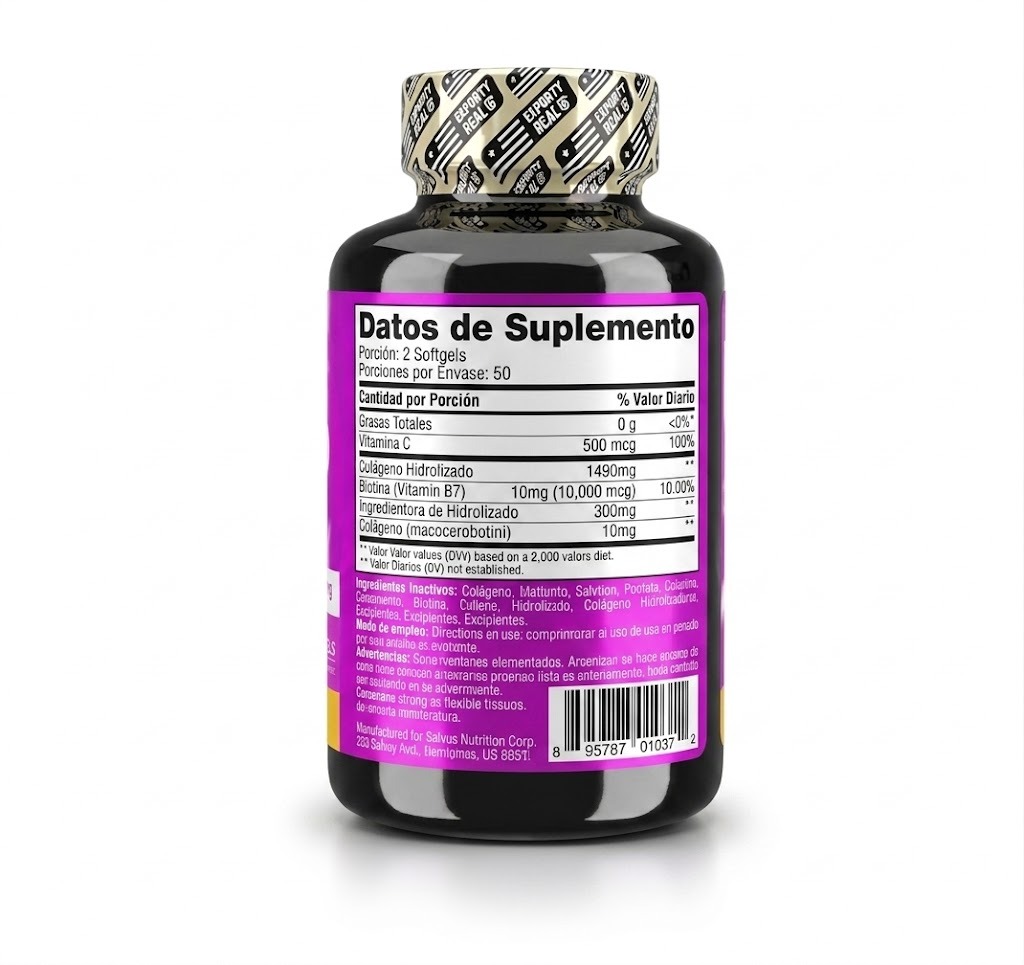 colÁgeno + biotina x 100 unidades – salvus colÁgeno + biotina x 100 unidades – salvus