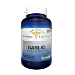 garlic 1500 mg x 100 softgels – natural system