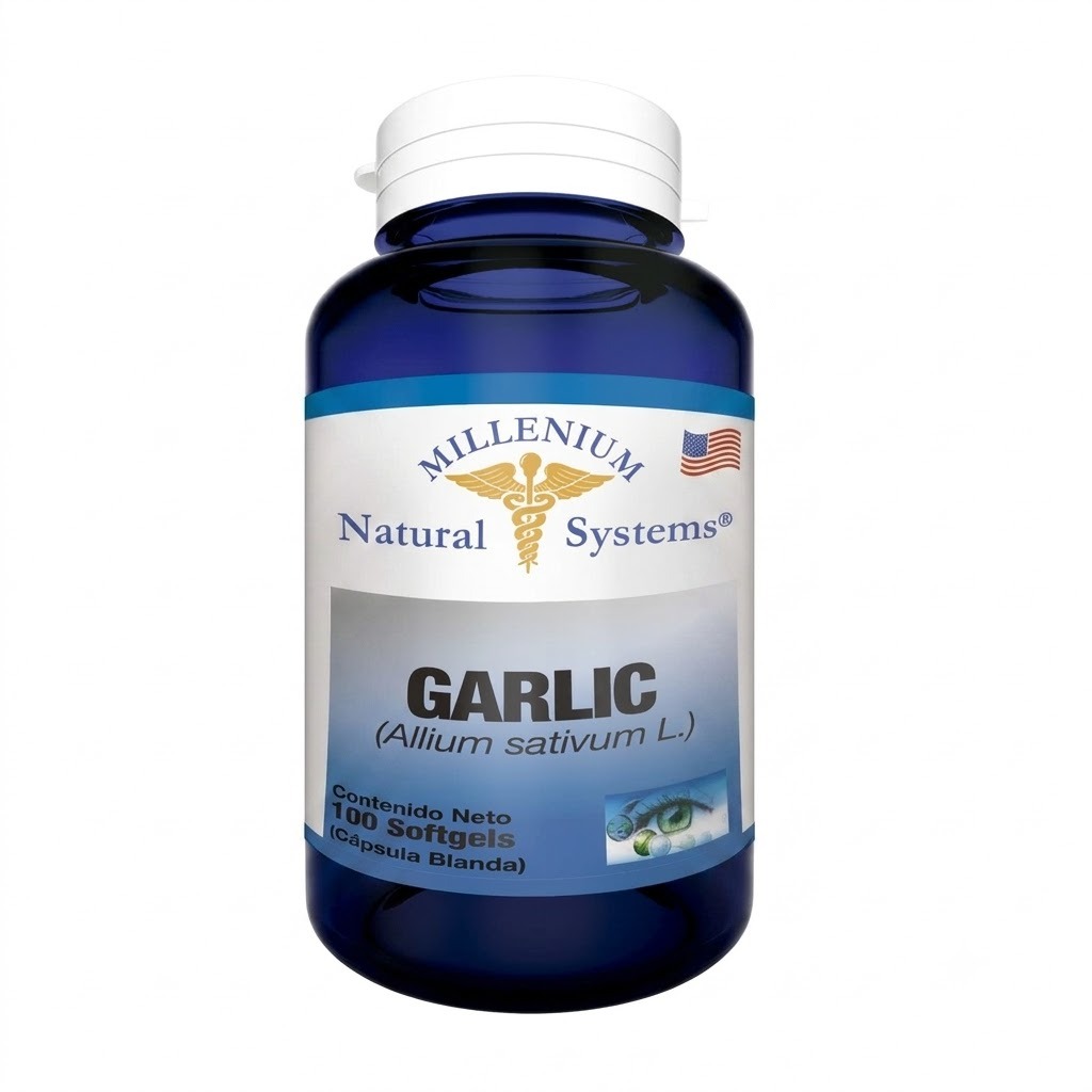 garlic 1500 mg x 100 softgels – natural system garlic 1500 mg x 100 softgels – natural system