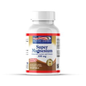 super magnesio 400 mg x 100 healthy american